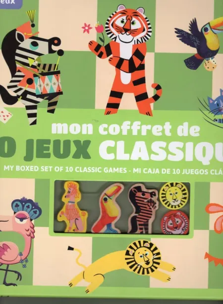 Mon Coffret de 10 Jeux Classiques (Caja)