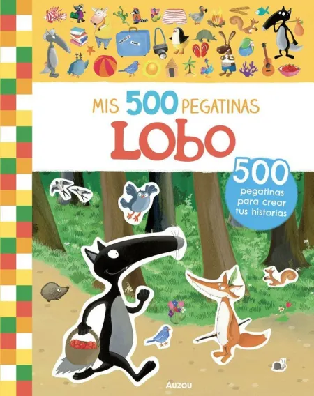Mis 500 Pegatinas. Lobo