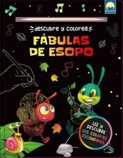 Descubre y Colorea. Fábulas de Esopo