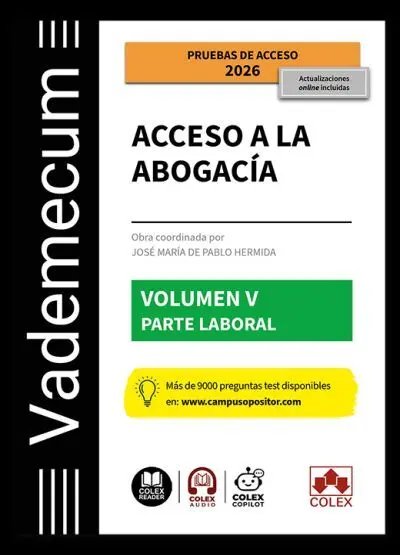 Vademecum Acceso a la Abogacía. Vol V. Parte Específica Laboral