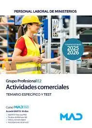 Actividades Comerciales. Temario Específico y Test. Grupo Profesional E2