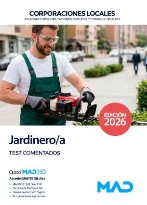 Jardinero/A Test Comentados