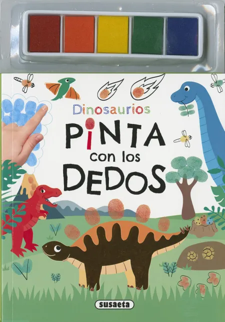 Dinosaurios. Pinta con los Dedos