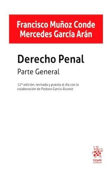 Derecho Penal. Parte General