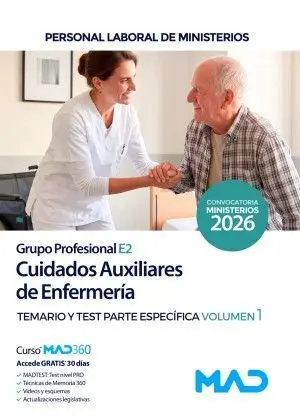 Cuidados Auxiliares de Enfermería (Grupo Profesional E2)