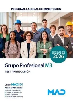 Grupo Profesional M3. Personal Laboral de Ministerios