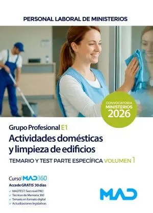 Actividades Domésticas y Limpieza de Edificios (Grupo Profesional E1)