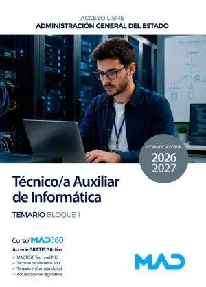 Técnico Auxiliar de Informática Administracion General del Estado