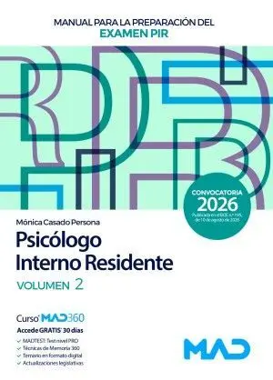Psicologo Interno Residente T. 2 Preparación Examen Pir