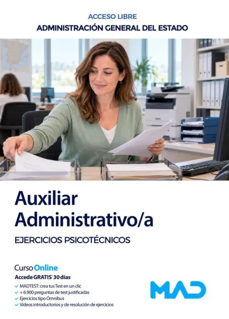 Auxiliar Administrativo/A. Ejercicios Psicotécnicos