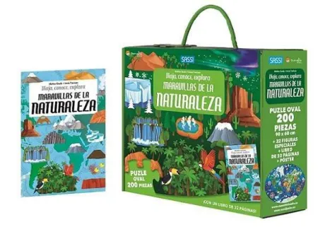 Maravillas de la Naturaleza. Puzle Oval 200 Piezas