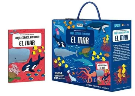 El Mar. Puzle Ovalado 205 Piezas