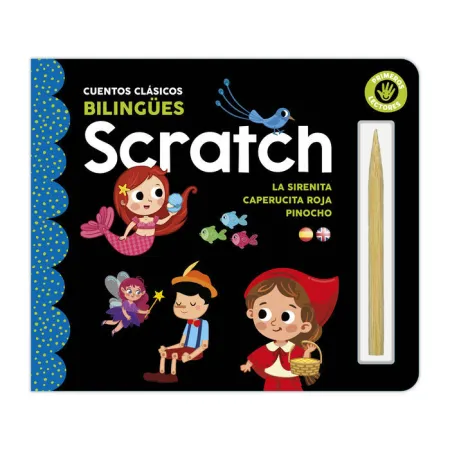 Scratch - Cuentos Clásicos Bilingues. La Sirenita, Pinocho y la Caperucita Roja