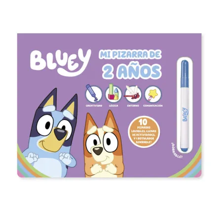 Bluey. Mi Pizarra de 2 Años