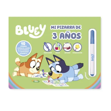Bluey. Mi Pizarra de 3 Años