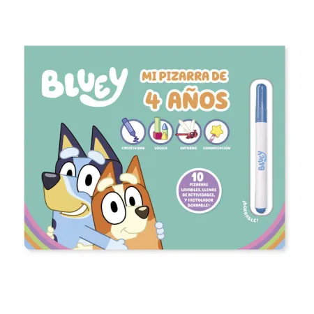 Bluey. Mi Pizarra de 4 Años