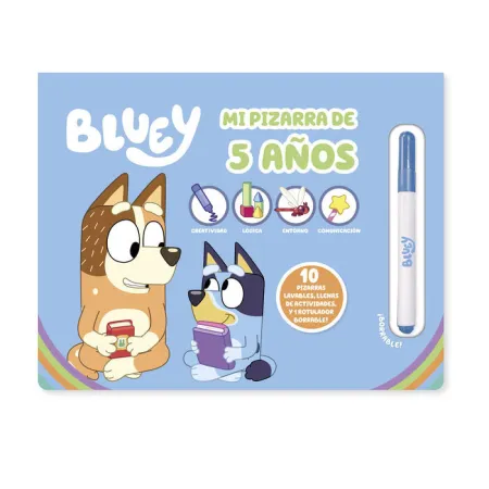Bluey. Mi Pizarra de 5 Años