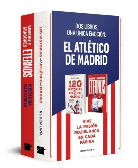 Pack 120 Historias del Atlético de Madrid / Eternos: Simeone y Aragonés)