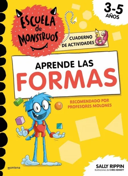 Escuela de Monstruos. Aprende las Formas. Cuaderno de Actividades