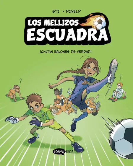 Los Mellizos Escuadra 1 ¡Chutan Balones de Verdad!