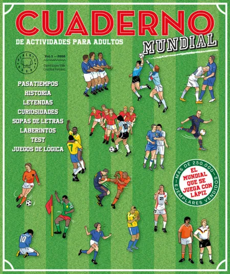Cuaderno de Actividades para Adultos - Mundial de Fútbol