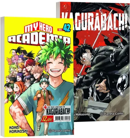 Pack - My Hero Academia N 42 + Kagurabachi N. 01