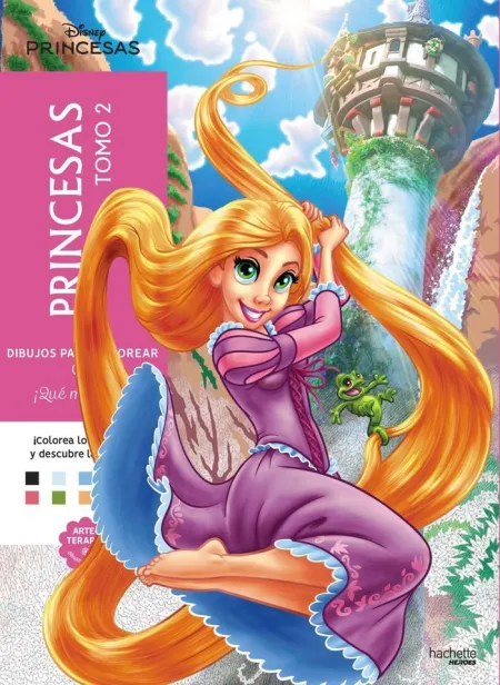 Dibujos para Colorear, ¡Qué Misterio! Princesas Tomo 2