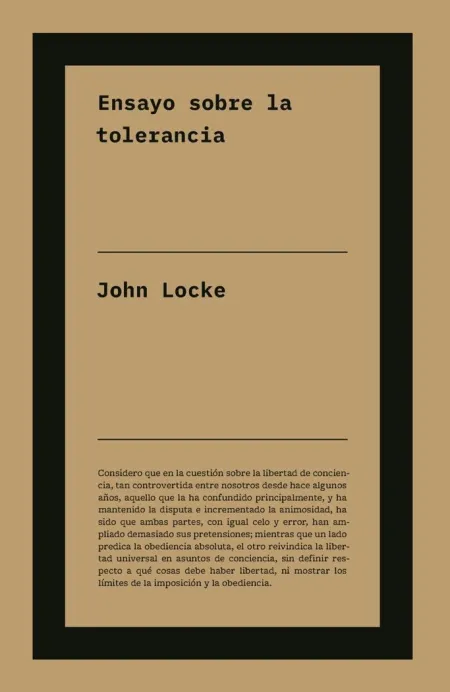Ensayo Sobre la Tolerancia