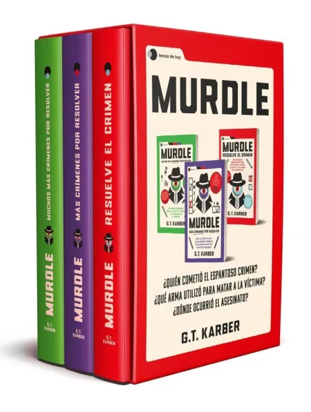 Estuche Murdle: Resuelve el Crimen + Murdle: Más Crimenes por Resolver + Muchos Más Crímenes por Resolver