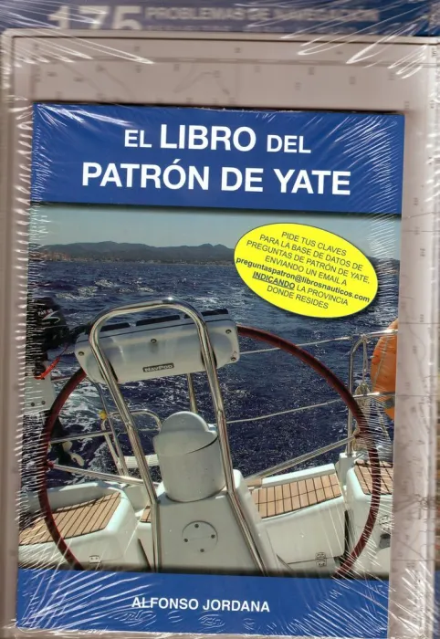 Pack - el Libro del Patrón de Yate + Libro de Ejercicios de Carta de Patrón de Yate + Cartas Náuticas Estrecho de Gibraltar