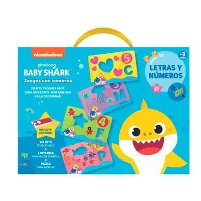 Letras y Numeros. Baby Shark. Juego con Sombras (Caja)