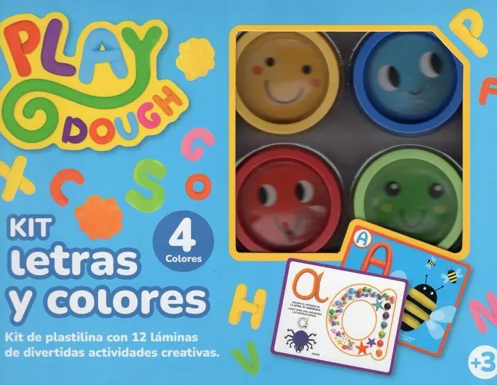 Play Dough. Kit Letras y Colores (Caja)