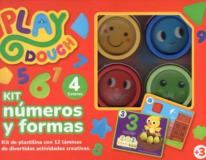Play Dough. Kit Numeros y Formas (Caja)