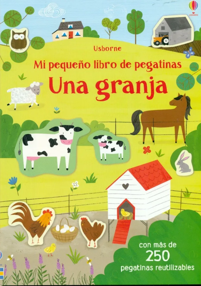 Una Granja. Mi Pequeño Libro de Pegatinas