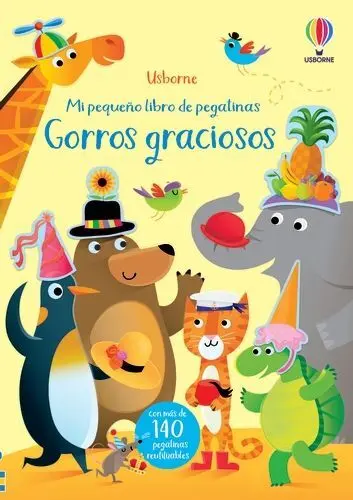 Gorros Graciosos Pequeño Libro Pegatinas