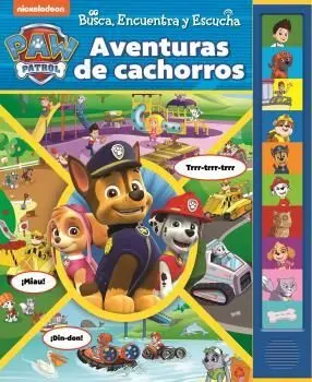 Aventuras de Cachorros. Busca, Encuentra y Escucha Patrulla Canina