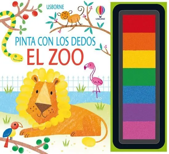 Zoo. Pinta con los Dedos