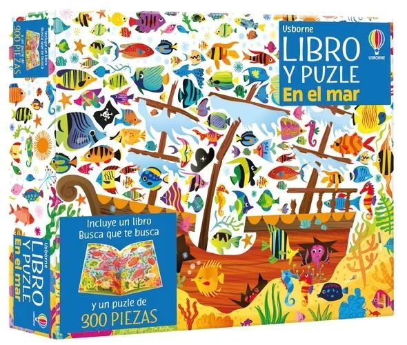 En el Mar. Libro y Puzle (Caja)