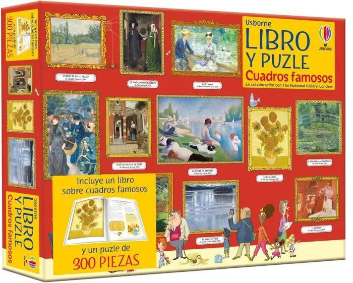 Cuadros Famosos. Libro y Puzle (Caja)