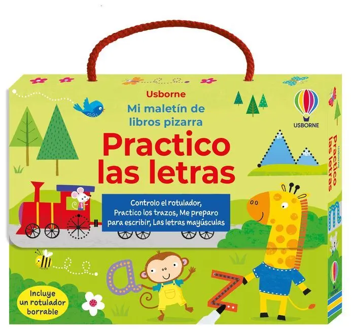Practico las Letras. Mi Maletin de Libros Pizarra (Caja)