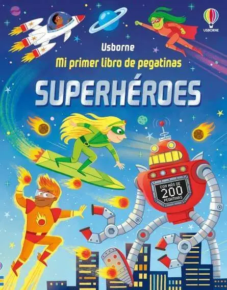 Superhéroes. Mi Primer Libro de Pegatinas