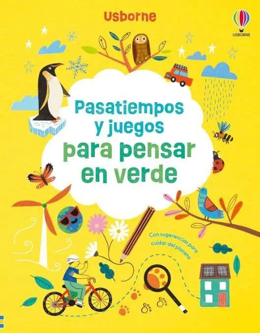 Pasatiempos y Juegos para Pensar en Verde