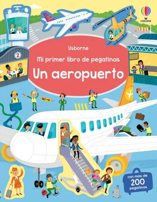 Un Aeropuertos. Mi Primer Libro de Pegatinas