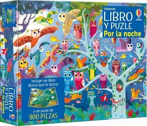 Por la Noche. Libro y Puzle (Caja)