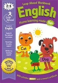 Leap Ahead Workbook English. 3-4 Years