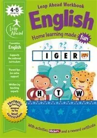 Leap Ahead Workbook English 4-5 Years