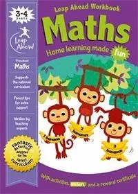 Leap Ahead Workbook Maths 3-4 Years