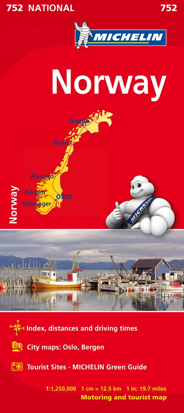 Mapa 752 Norway