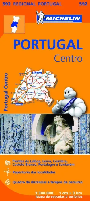 Mapa 592 Portugal Centro