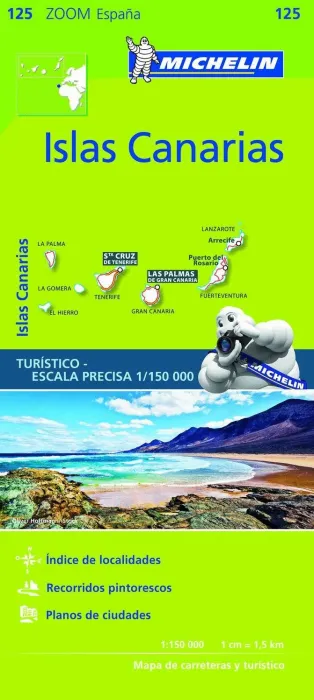 Mapa 125 Islas Canarias - Zoom